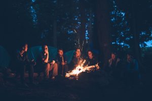 Camping im Traum